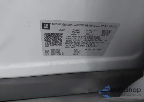 2019 GMC Terrain Slt from USA, damaged, VIN 3GKALPEV8KL173350